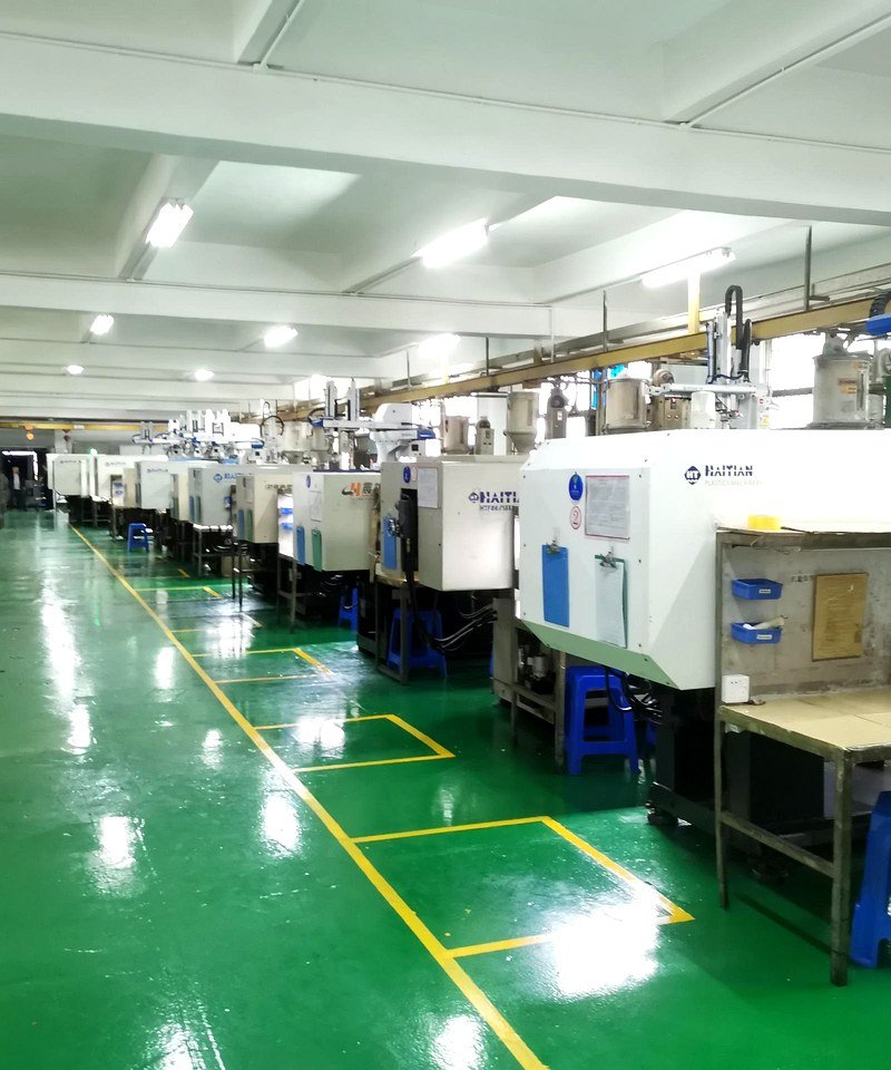 Mould storage and maintenance area at JM Sportgear factory
